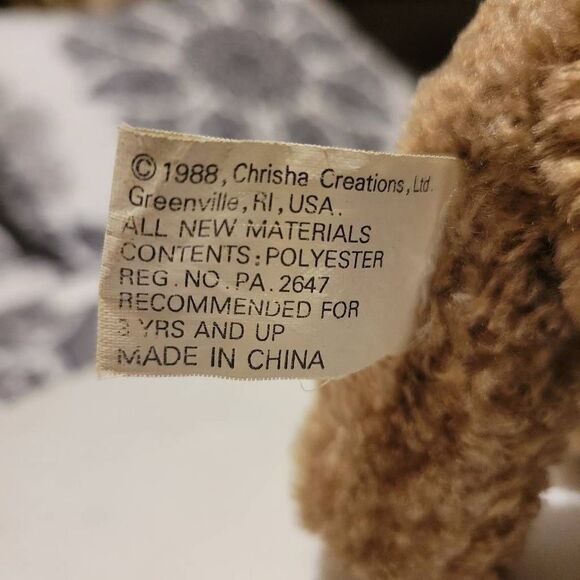 1988 Vintage Playful Plush Rabbit - Picture 6 of 6